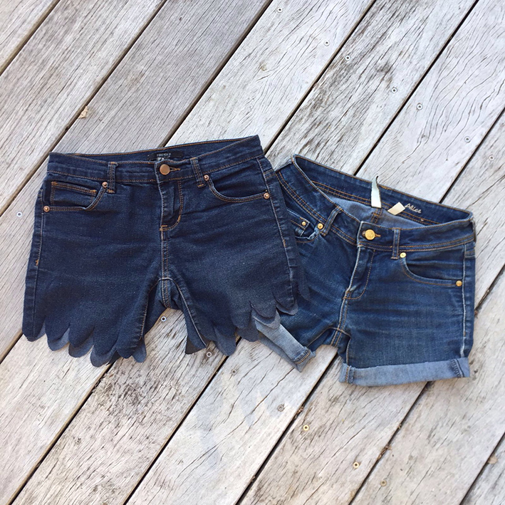 IMG 7875 - Tuto : faire un short en jean