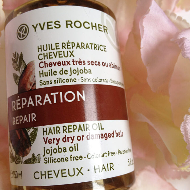 huile cheveux yves rocher1 800x800 - FLOP : l'huile réparatrice pour les cheveux d'Yves Rocher