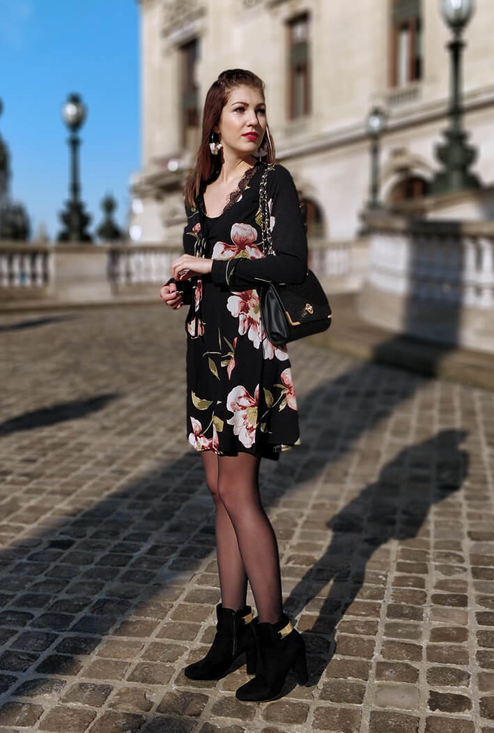 Robe tenue Paris blog blogueuse mode 19 janvier missguided