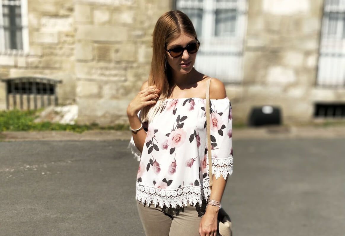 Jolie blouse fleurie vignette blouse fleurie - Jolie blouse fleurie