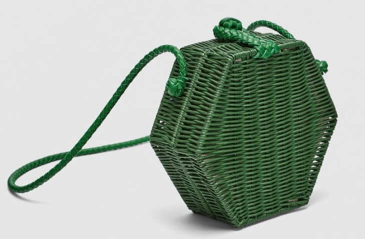 panier hexagonal zara - Quand le panier remplace le sac à main