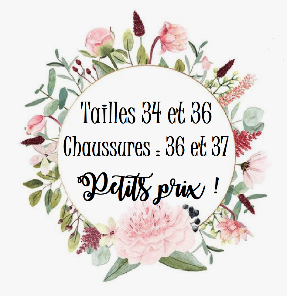 affiche vide dressing tailles prix - Préparer un vide-dressing