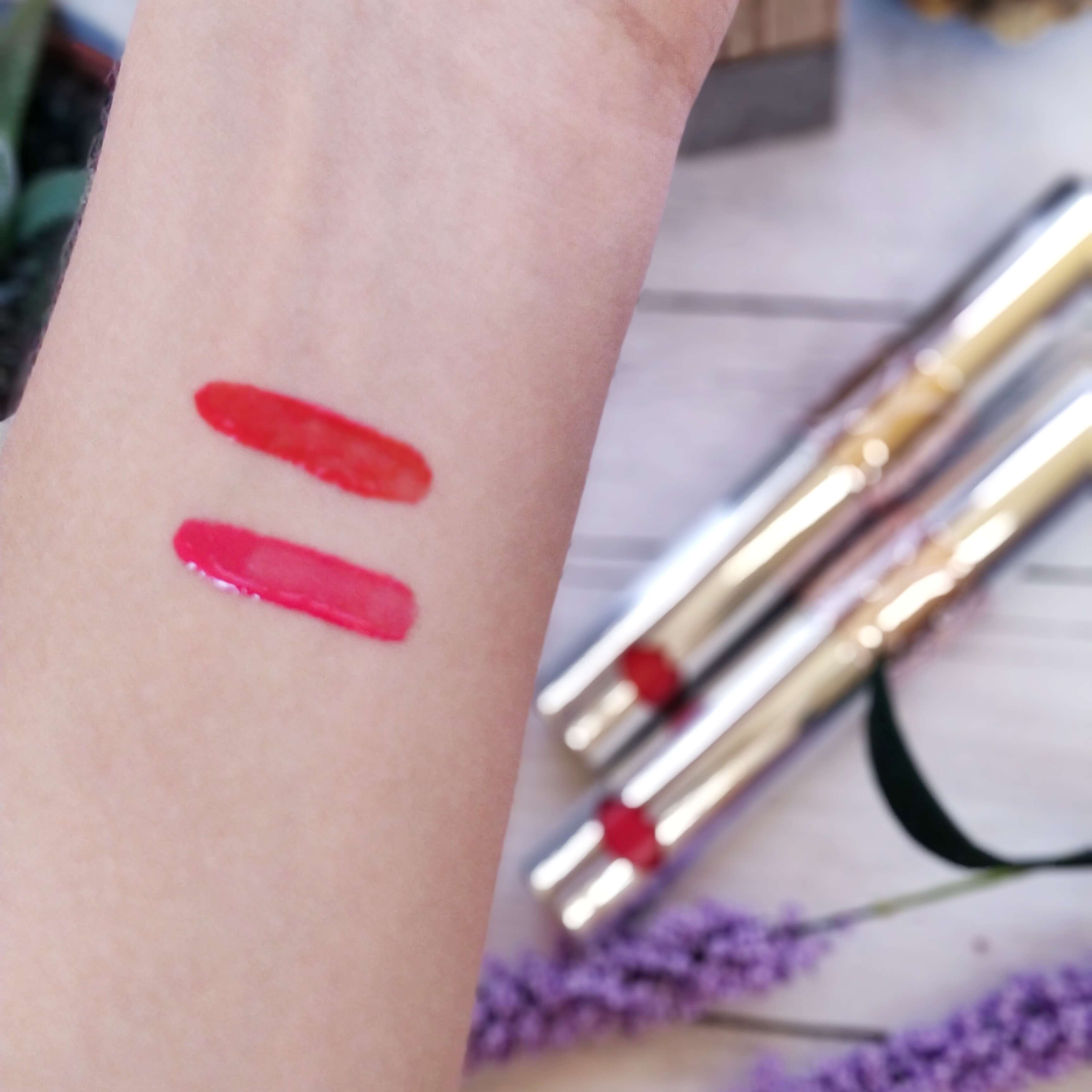 rouge à lèvres liquide ysl yves saint laurent swatch - Je teste une quarantaine de rouges à lèvres liquides !