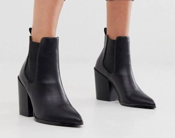 Bottines chelsea talons Asos - Ma sélection de bottines pour l'hiver